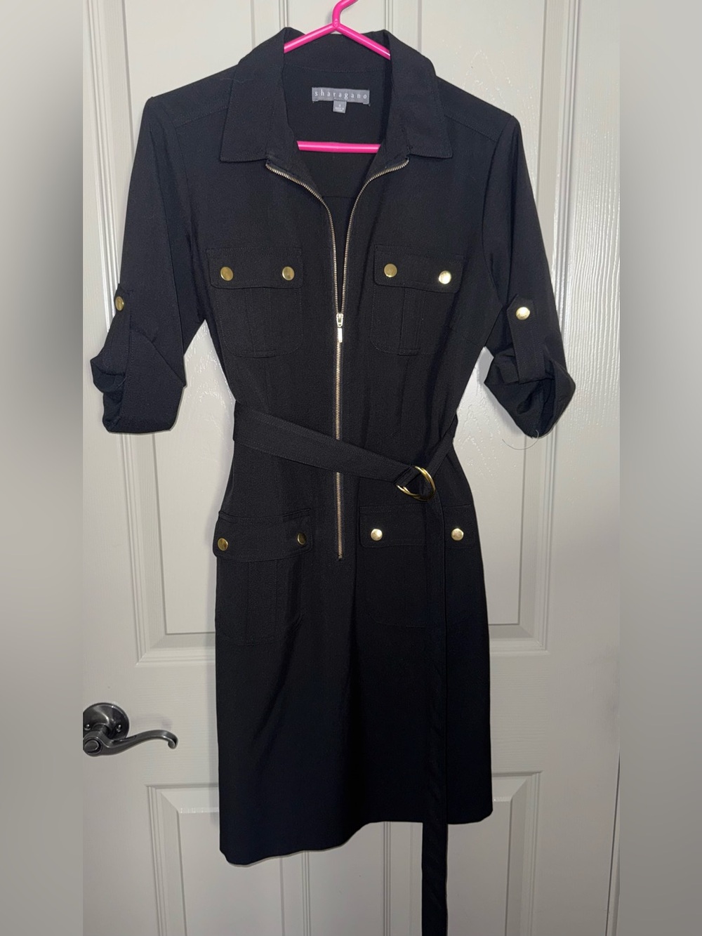 Sharagano Midi Dress